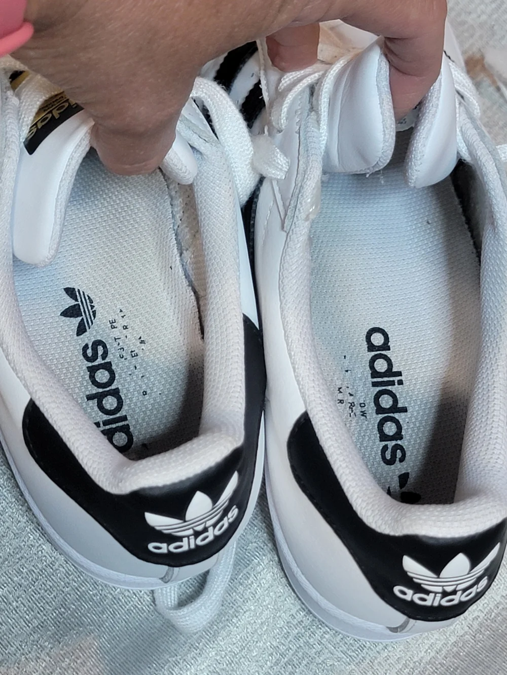 adidas Superstar Size 7.5 In White And Black